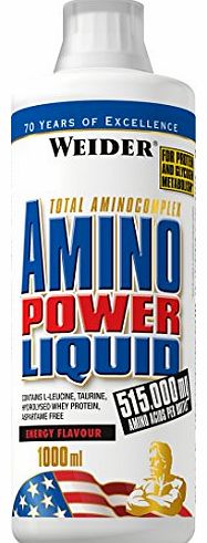 Weider Supplement Amino Power Liquid - 1000ml, Cola
