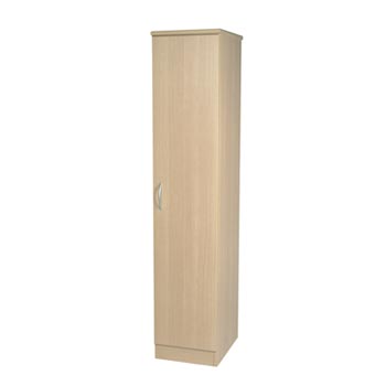 Welcome Furniture Stratford 1 Door Wardrobe in Light Oak
