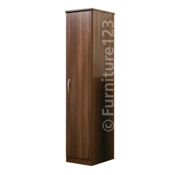 Welcome Furniture Stratford 1 Door Wardrobe in Walnut