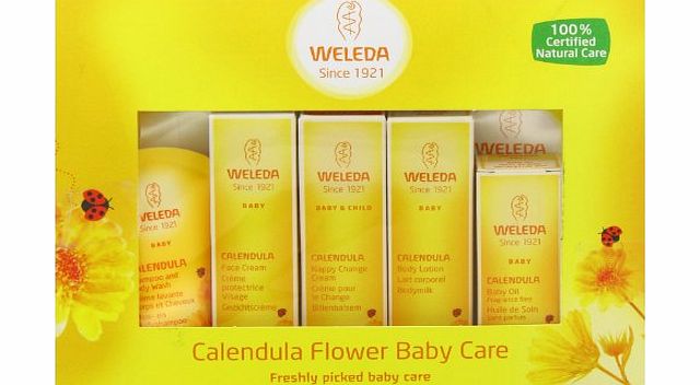 Weleda Organic Mini Calendula Baby Starter Kit