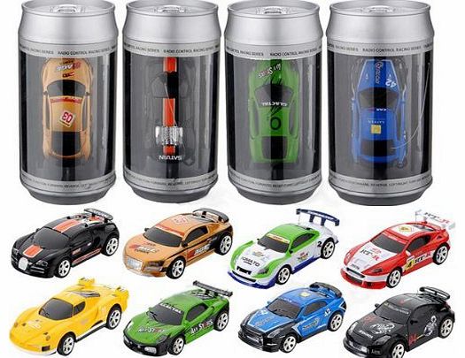 Well-Goal Coke Can Mini RC Radio Remote Control Micro Racing Car Hobby Vehicle Xmas Gift Kids Toy