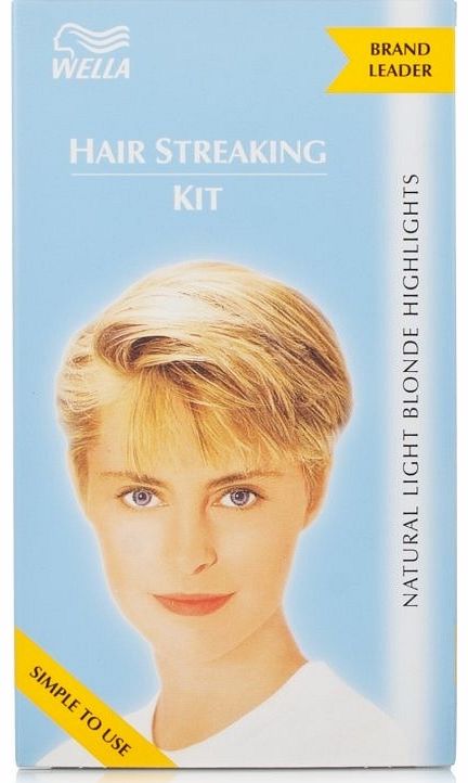 Wella Hair Streaking Kit (Natural Light Blonde)