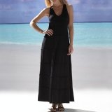 Redoute creation beach dress black 14x16
