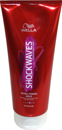 Wella Shockwaves Extra Strong Hold Gel 200ml