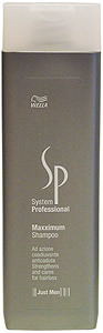 Wella SP Mens WELLA SP JUST MEN MAXXIMUM SHAMPOO 200ml