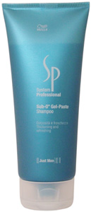 Wella SP Mens WELLA SP SUB-0 GEL-PASTE SHAMPOO (200ml)