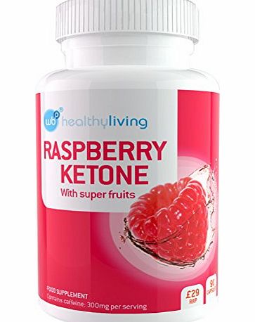 WellBeing Pro Raspberry Ketone with Super Fruits - Strong Diet Pills for Fast Weight Loss - 90 Capsules