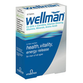 Wellman Vitamin Tablets 30 Tabs