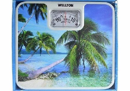 Wellton Bathroom Mechanical Weighing Scale Landscape Design