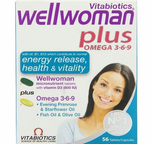 Vitabiotics Wellwoman Plus Tablets 56 Capsules