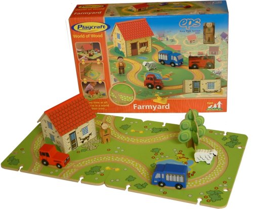 Wembley Playcraft Ltd Wembley Playcraft World of Wood - Farmyard Set