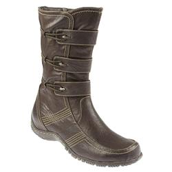 Wendal Female Wen25400-23 Textile Lining Comfort Boots in Dark Brown