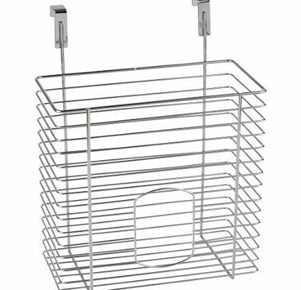 Wenko 2340100 Chrome Shopping Bag Organizer, 20 x 29 x 8 cm