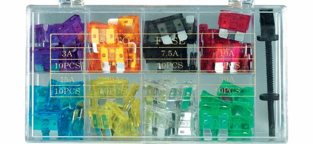 Wentronic Car Fuse Set 7 Types