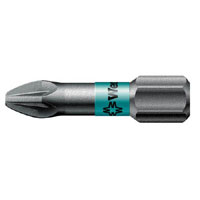 Wera Bitorsion Etough Sd Bits(10) Pz3 X 25mm