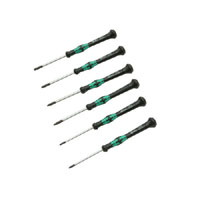 Wera Kraftform Micro Screwdriver Set 4Slt Ph0/1