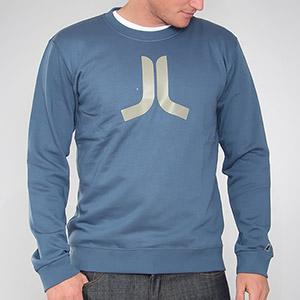 WESC Icon Crew neck sweatshirt - Marina Blue