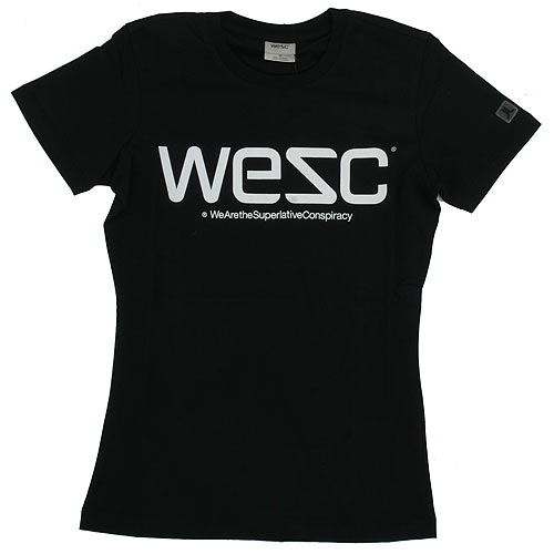 WESC Ladies WESC Wesc Tee 999 Black