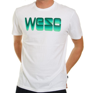 WESC Logo Fade Tee shirt