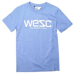 WESC Logo T-Shirt - Blue Eyed Mary