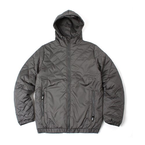 WESC Mens WESC Gandolf Jacket 940 Smoked Pearl