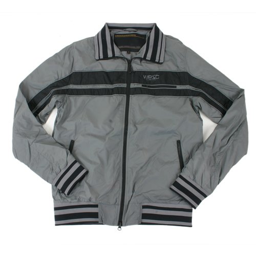 Mens WESC Leffe Jacket 940 Smoked Pearl