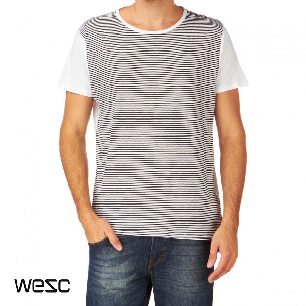 Wesc Mens Wesc Lewie T-Shirt - White