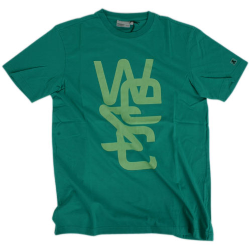 WESC Mens WESC Overlay Soft Tee 226 Candy Green
