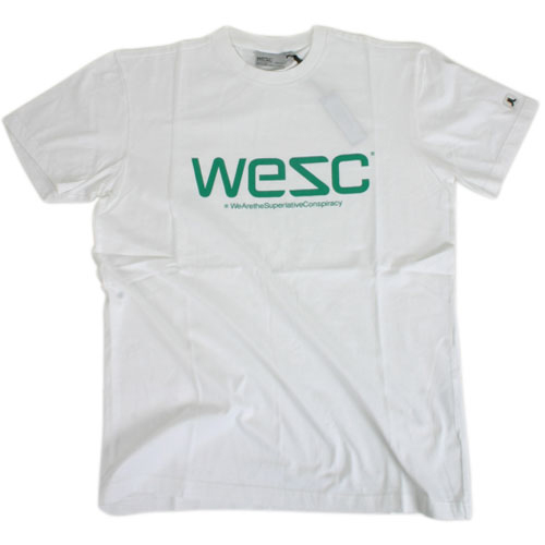 Mens WESC Wesc Soft Ss Tee 001 White