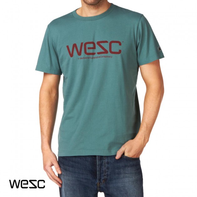 Wesc Mens Wesc Wesc Soft T-Shirt - Botancial Green