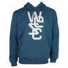WeSC Overlay Hooded Sweat Top (Legion Blue)
