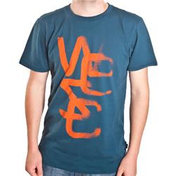 WESC Overlay Light T-Shirt - Dark Blue