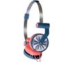 WESC Pick Up Headphones - blue