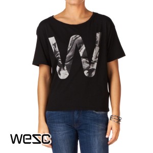 Wesc T-Shirts - Wesc Acrylic T-Shirt - Black