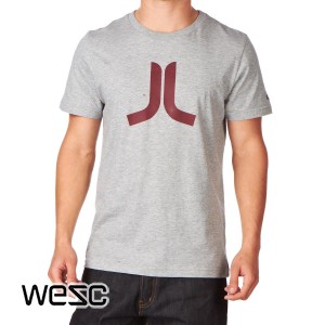 Wesc T-Shirts - Wesc Icon T-Shirt - Grey Melange