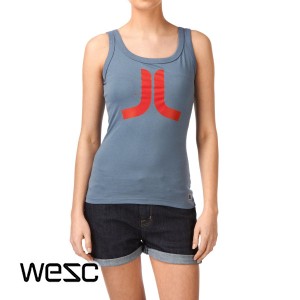 Wesc T-Shirts - Wesc Icon Vest - Blue Graphite
