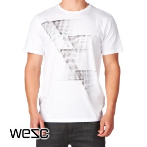 Wesc T-Shirts - Wesc Light Effects T-Shirt - White