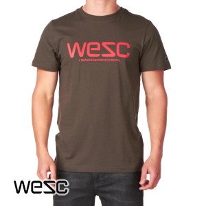 Wesc T-Shirts - Wesc Logo T-Shirt - Beluga