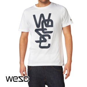 Wesc T-Shirts - Wesc Overlay T-Shirt - White
