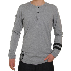 WESC The Berrics Long sleeve Henley tee