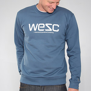 WESC  Crew neck sweatshirt - Marina Blue