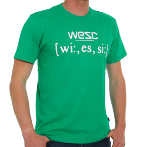 WESC  Fonetic Tee shirt