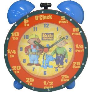 Wesco Bob The Builder Time Teaching Alarm Clock