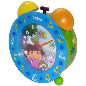 Wesco Dora The Explorer Time Teaching Alarm Clock