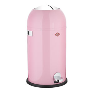 Wesco Kickmaster Bin- Pink- 33L