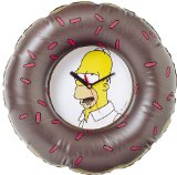 Homer Inflatable Donut Wall Clock
