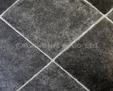 West Derby Carpets Black Diamond Tile Effect Vinyl Flooring- Kitchen Vinyl Floors-2 metres wide choose your own length in 0.50cm units