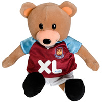 West Ham 9 inch Bubbles Bear.