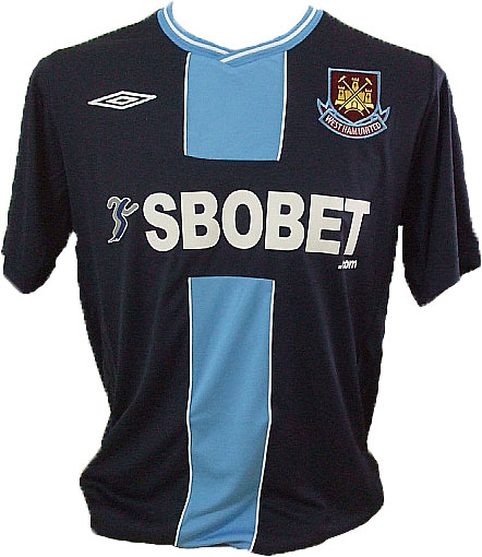Umbro 09-10 West Ham away shirt