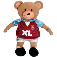 west Ham United 17 inch Bubbles Bear.